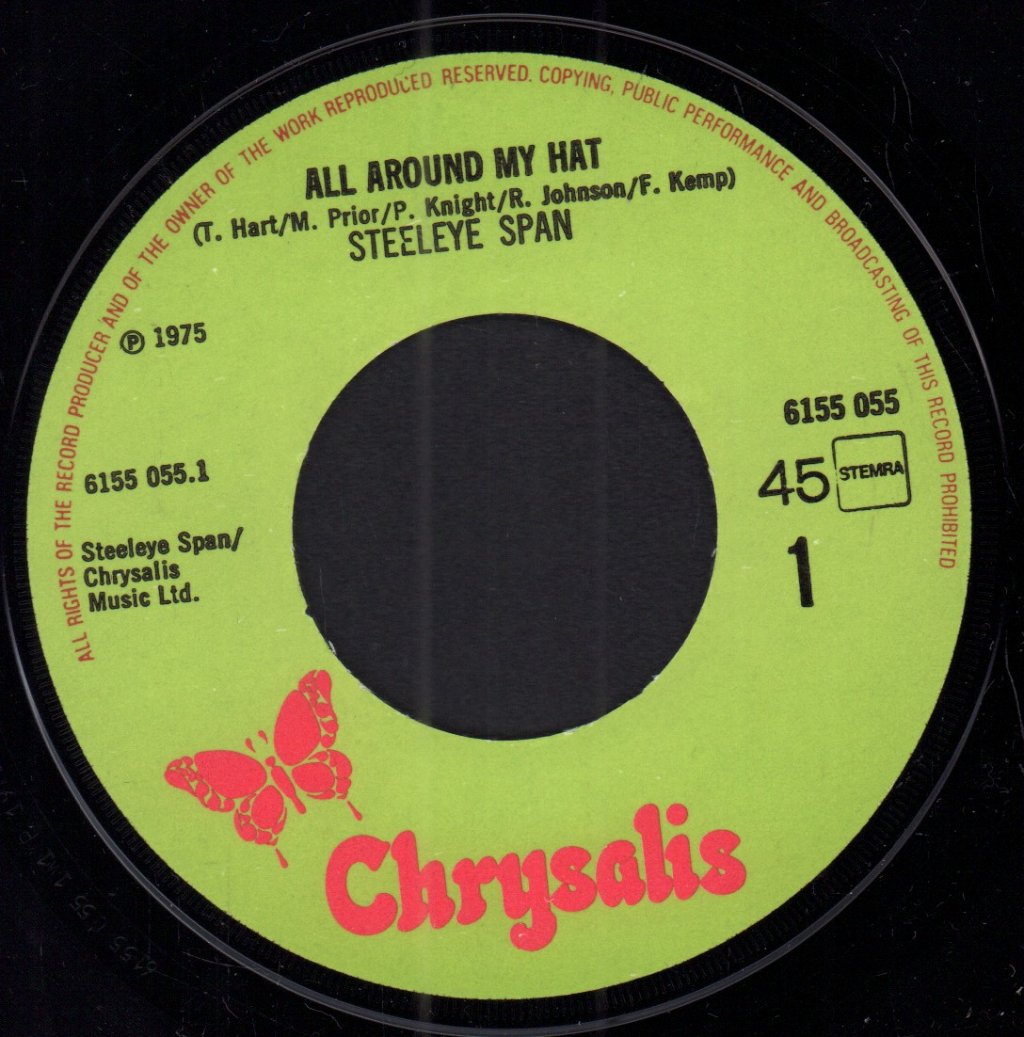Steeleye Span - All Around My Hat - 7 Inch