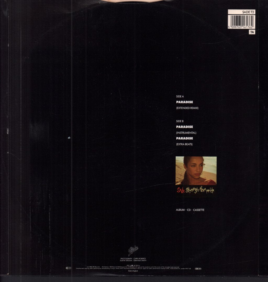 Sade - Paradise - 12 Inch