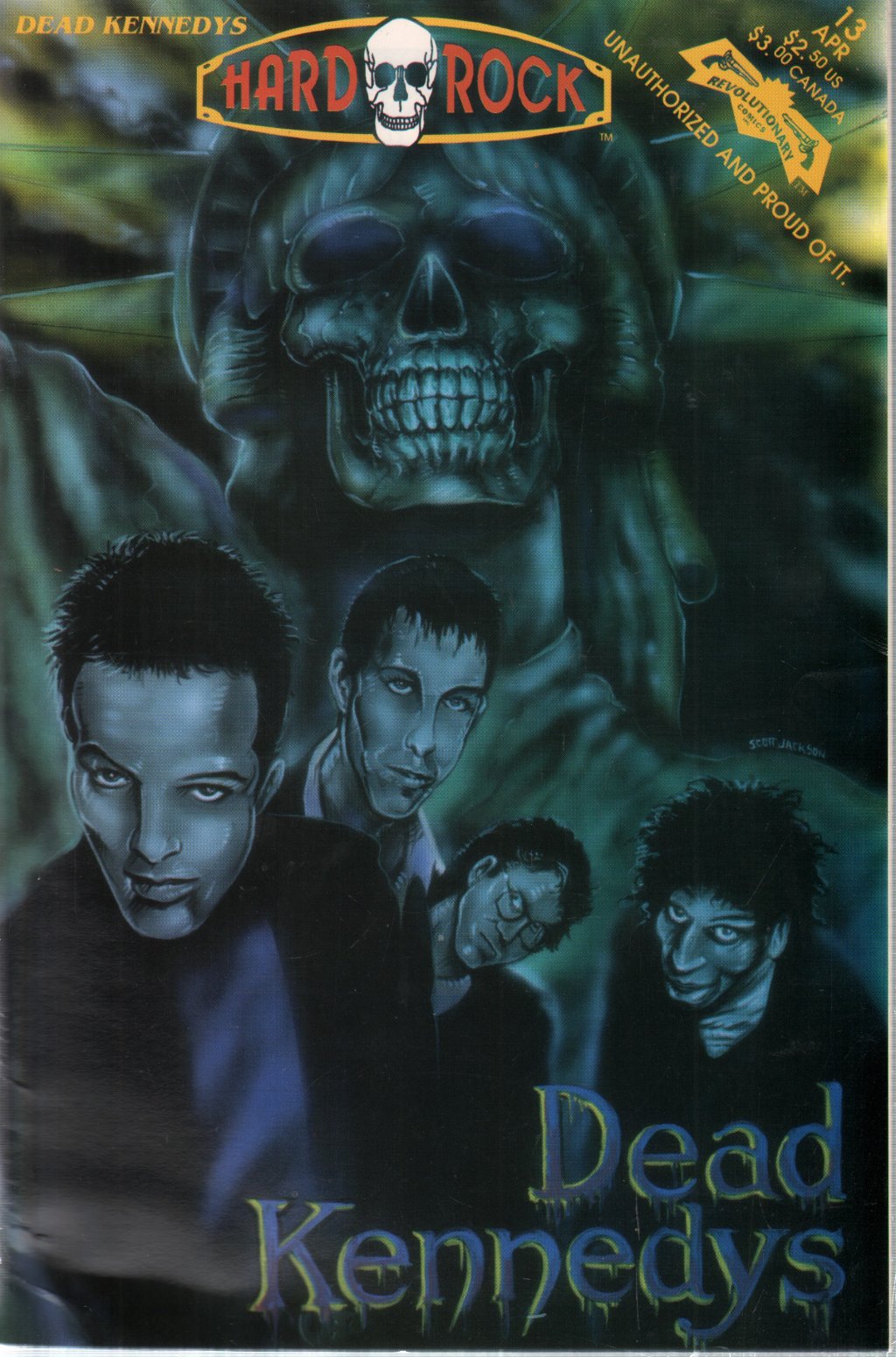 Dead Kennedys - Hard Rock Comic - Comic