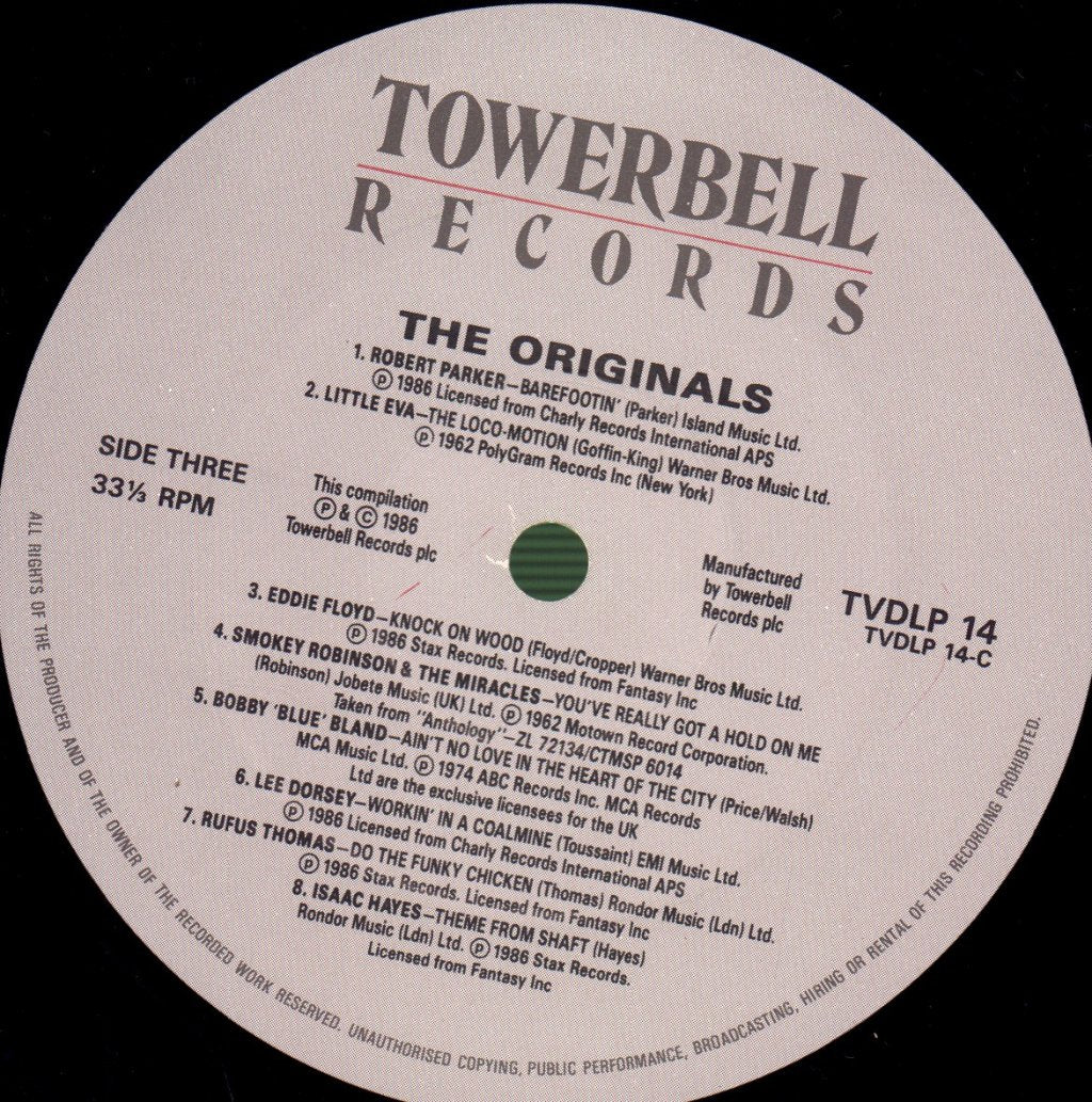 Various Artists - Originals - Double Lp