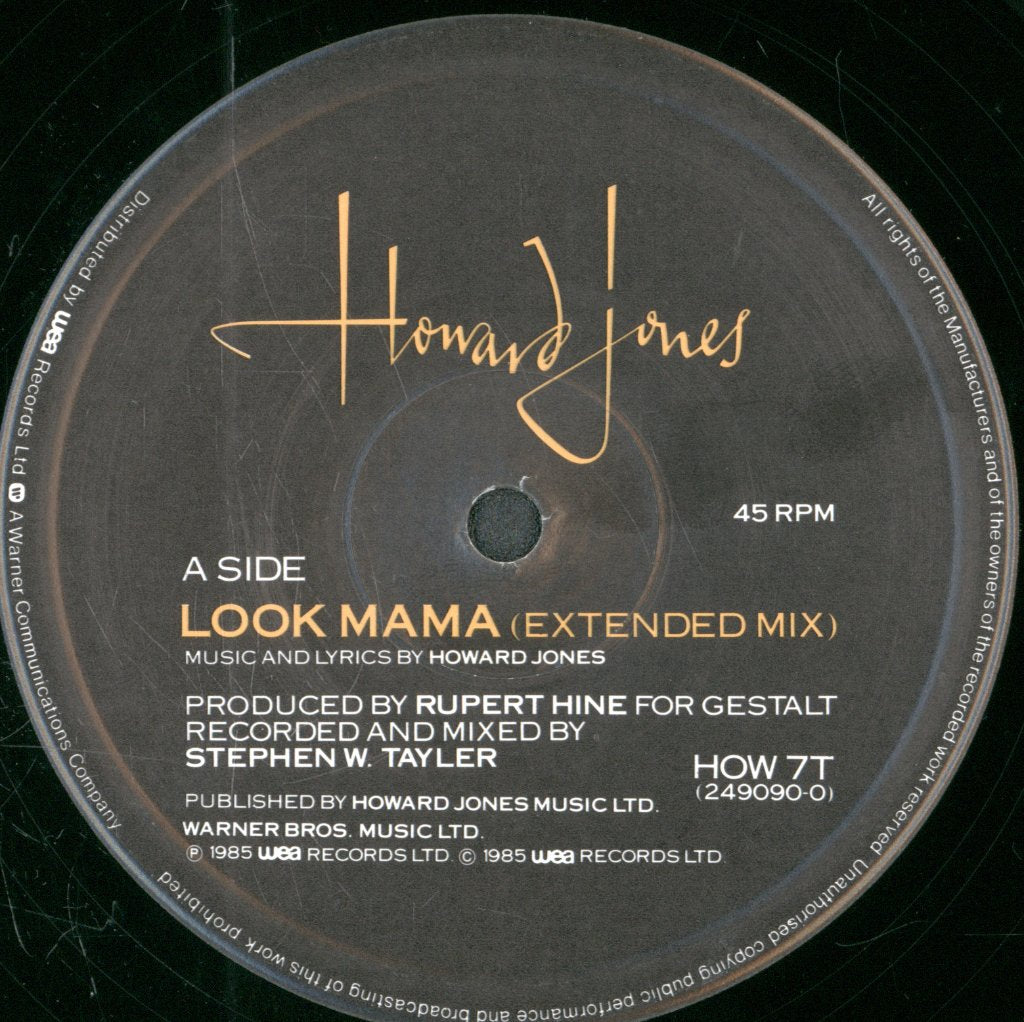 Howard Jones - Look Mama - 12 Inch