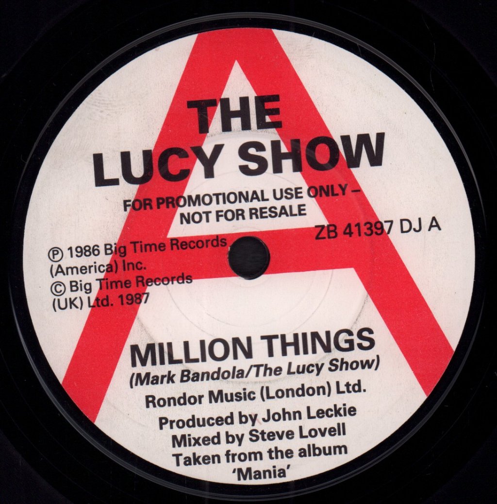 Lucy Show - Million Things - 7 Inch