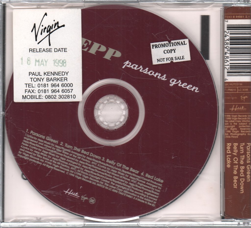 Jepp - Parsons Green - Cd