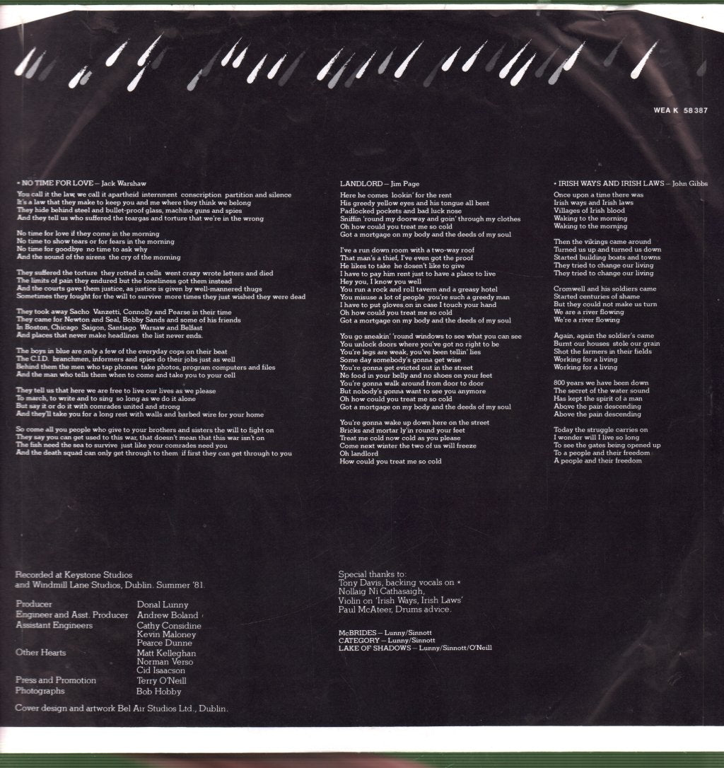 Moving Hearts - Moving Hearts - Lp