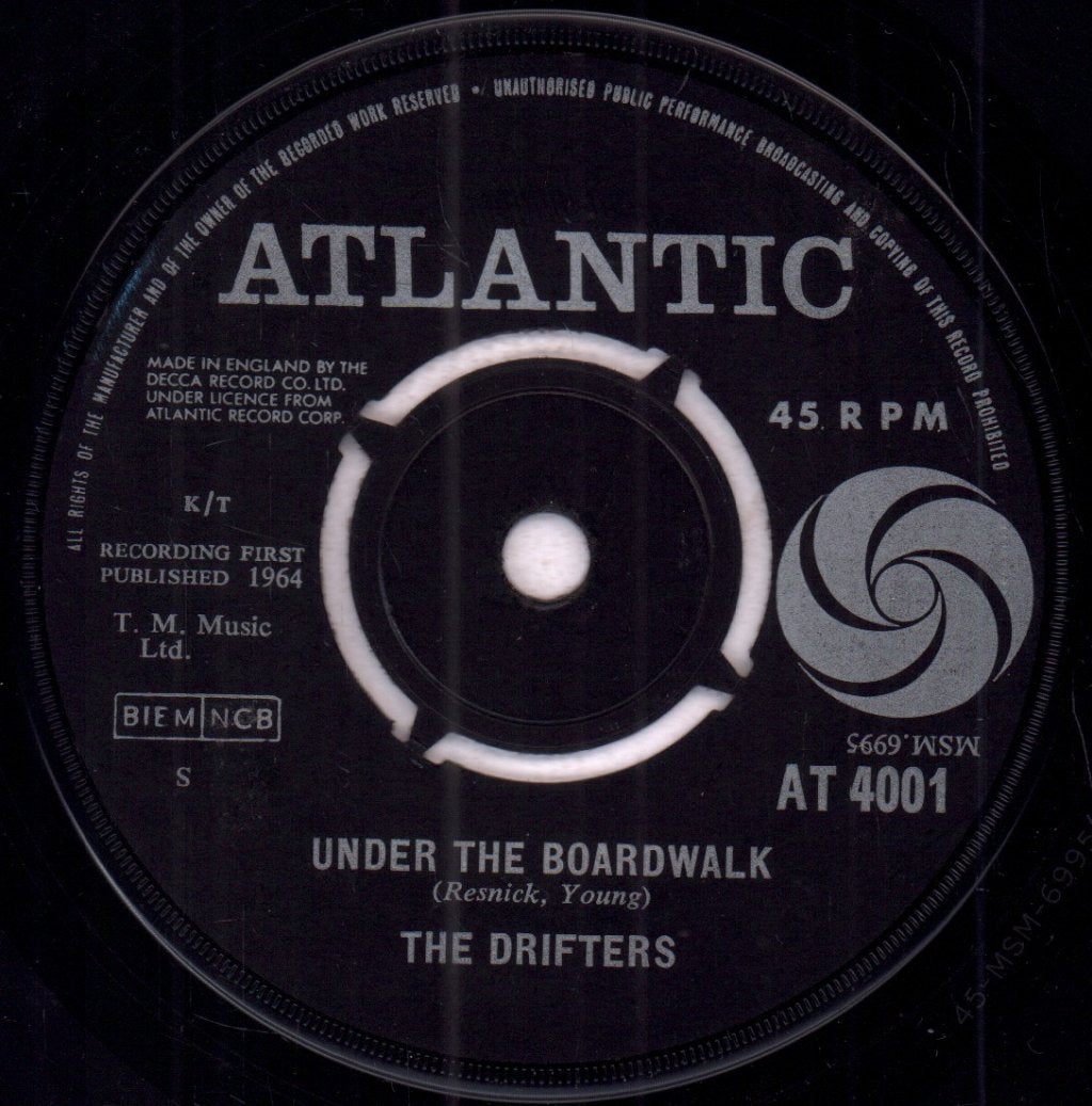 Drifters (Soul Group) - Under The Boardwalk - 7 Inch