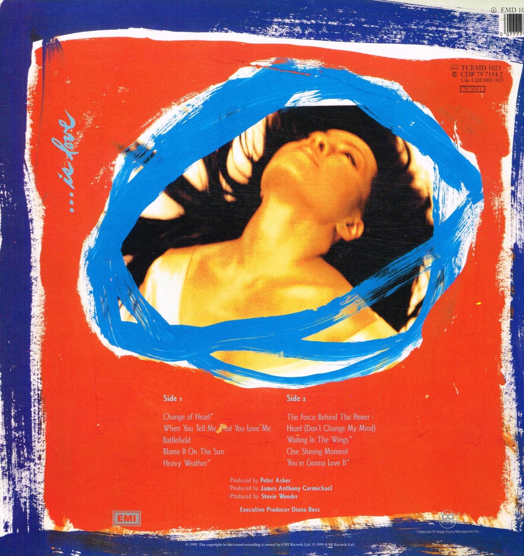 Diana Ross - Force Behind The Power - Lp