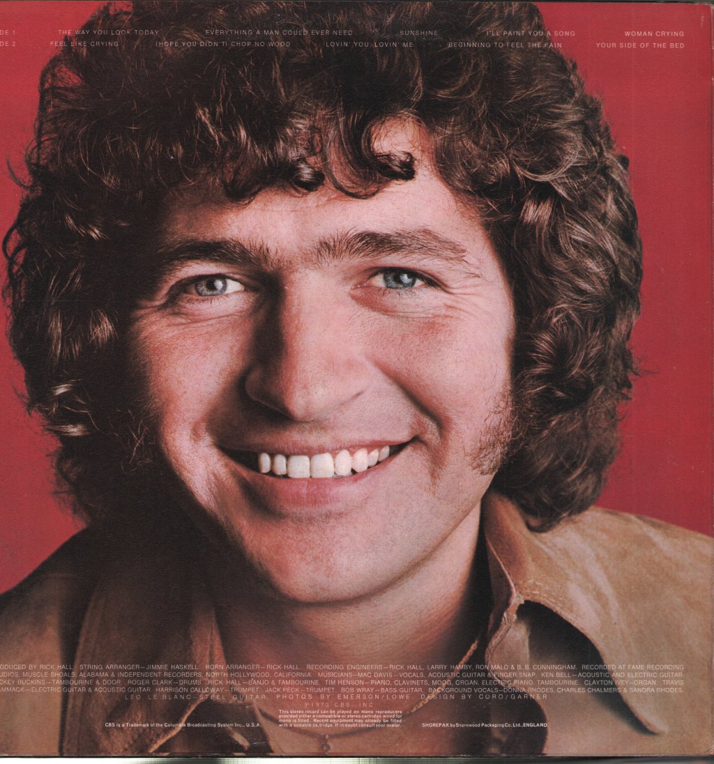 Mac Davis - Mac Davis - Lp