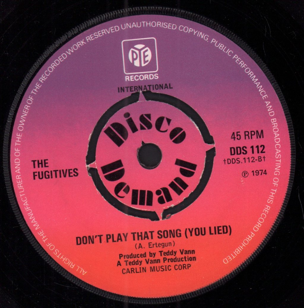 Fugitives - Human Jungle - 7 Inch