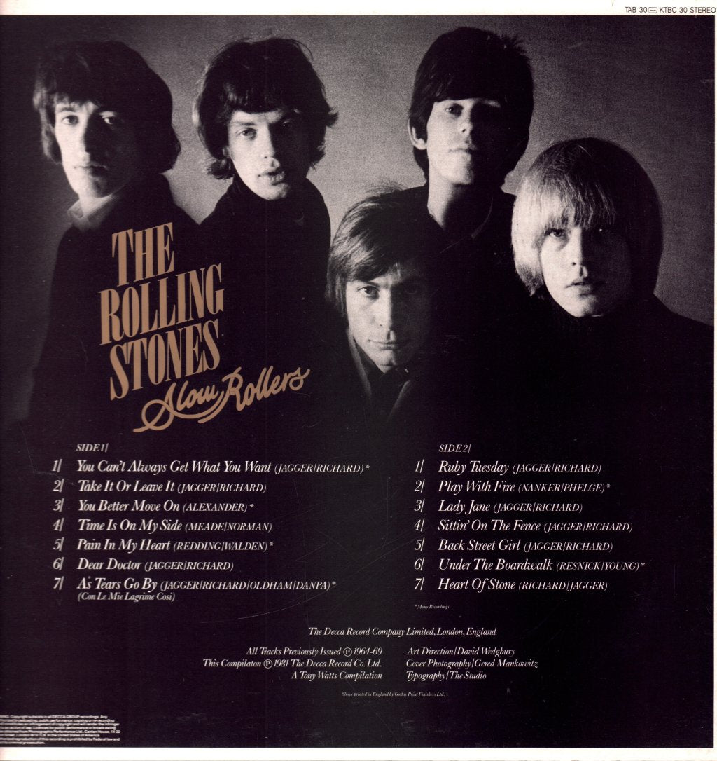 Rolling Stones - Slow Rollers - Lp