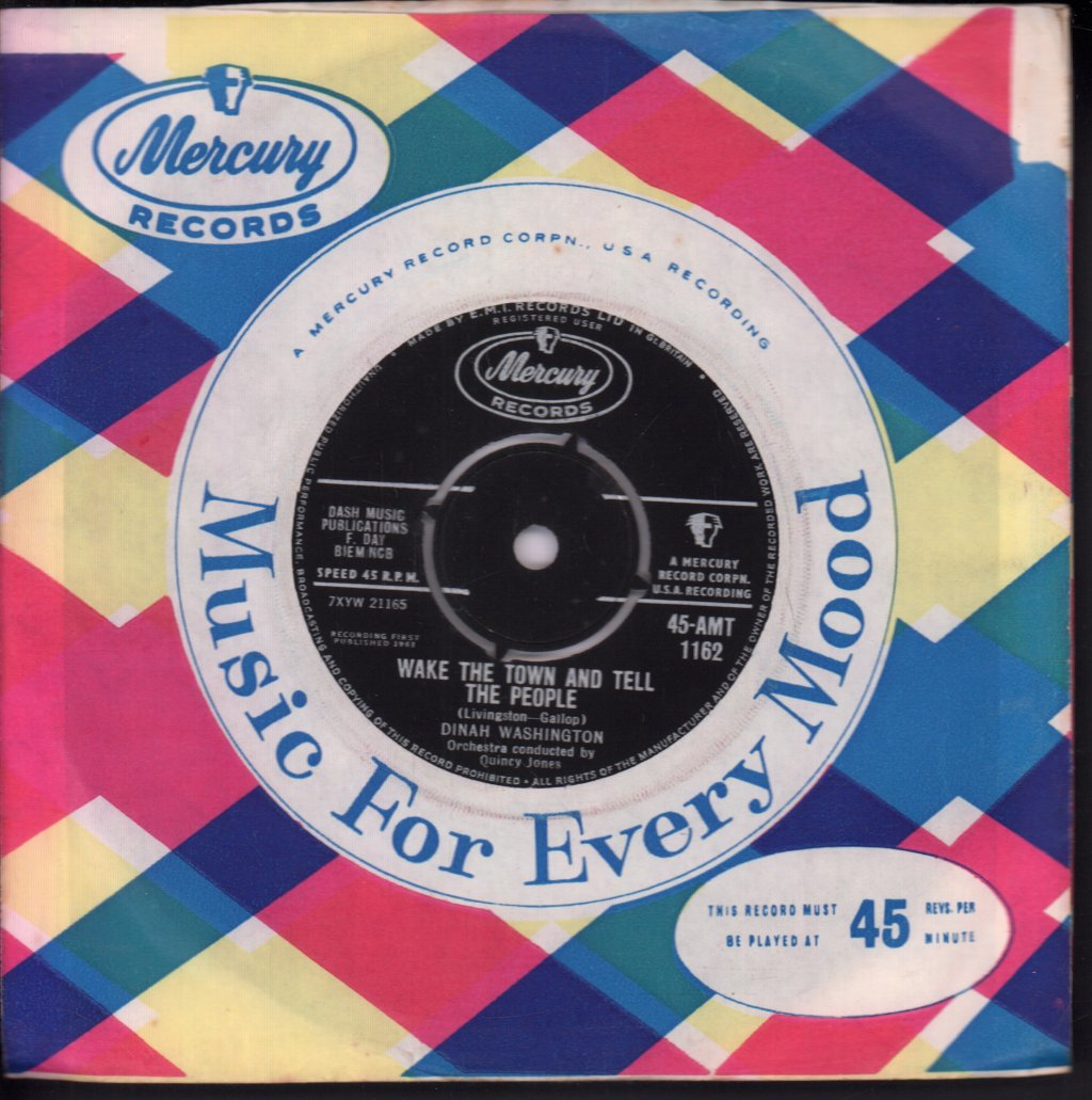 Dinah Washington - September In The Rain - 7 Inch