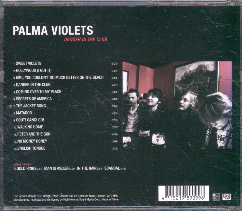 Palma Violets - Danger In The Club - Cd