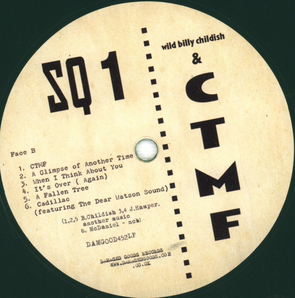 Wild Billy Childish And Ctmf - SQ 1 - Lp