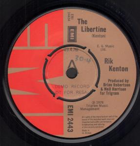 Rik Kenton - Libertine - 7 Inch