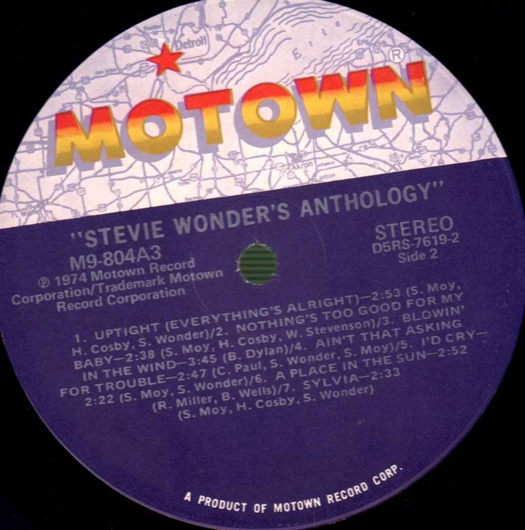 Stevie Wonder - Anthology - Triple Lp