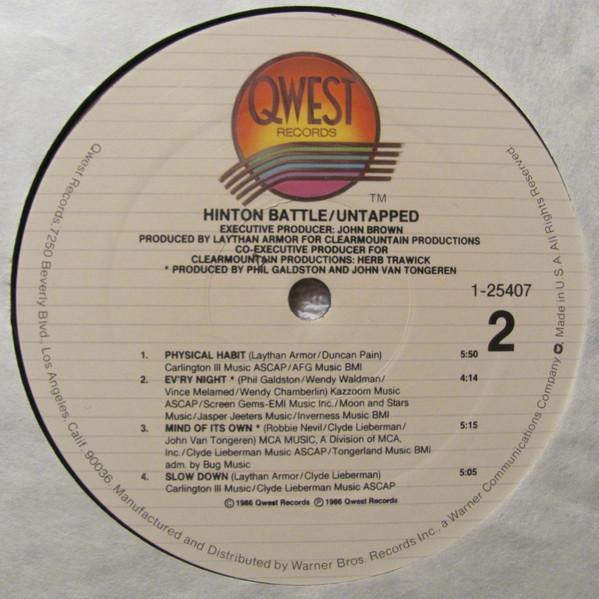 Hinton Battle - Untapped - Lp