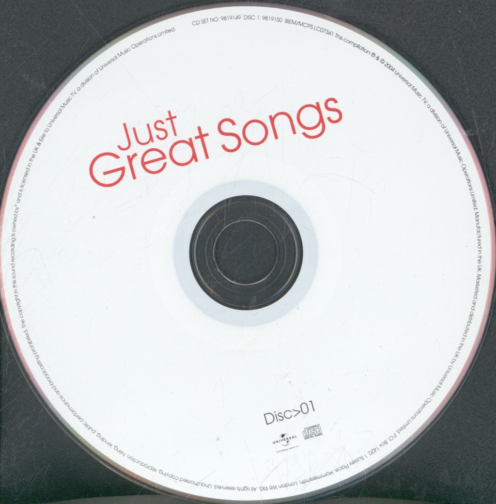 Various Artists - Capital Gold Just Great Songs - Double Cd