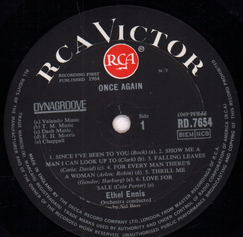Ethel Ennis - Once Again... - Lp