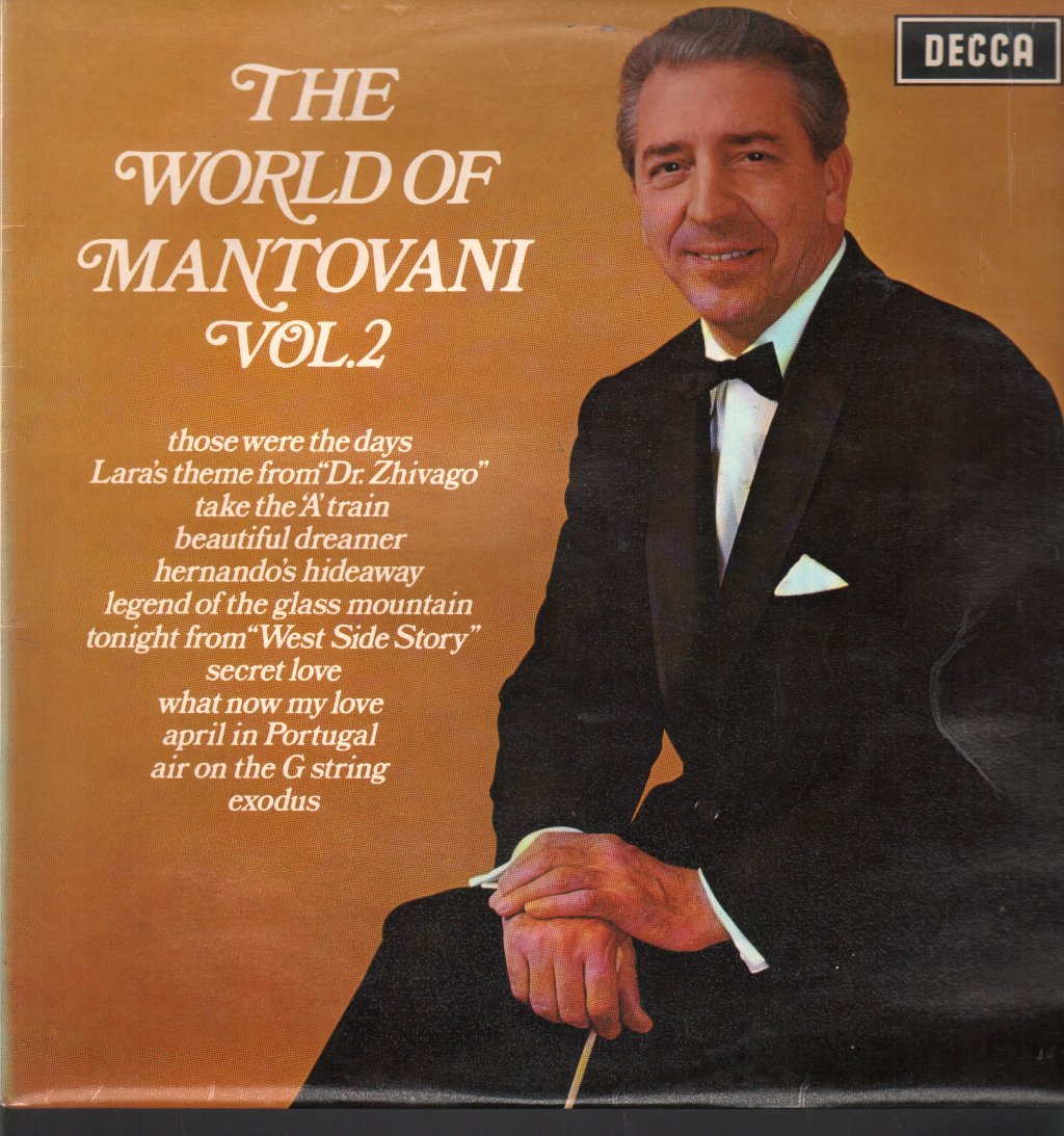 Mantovani And His Orchestra - World Of Mantovani Vol. 2 - Lp