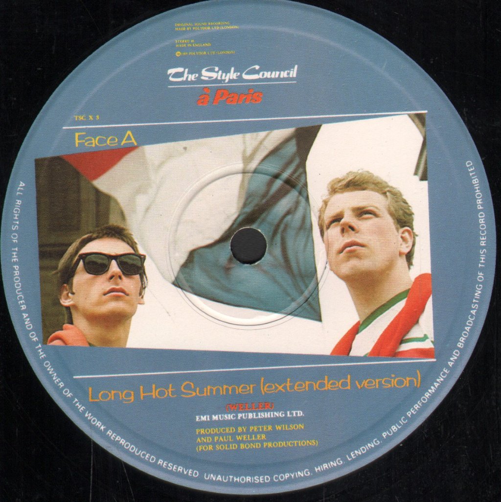 Style Council - A Paris - 12 Inch