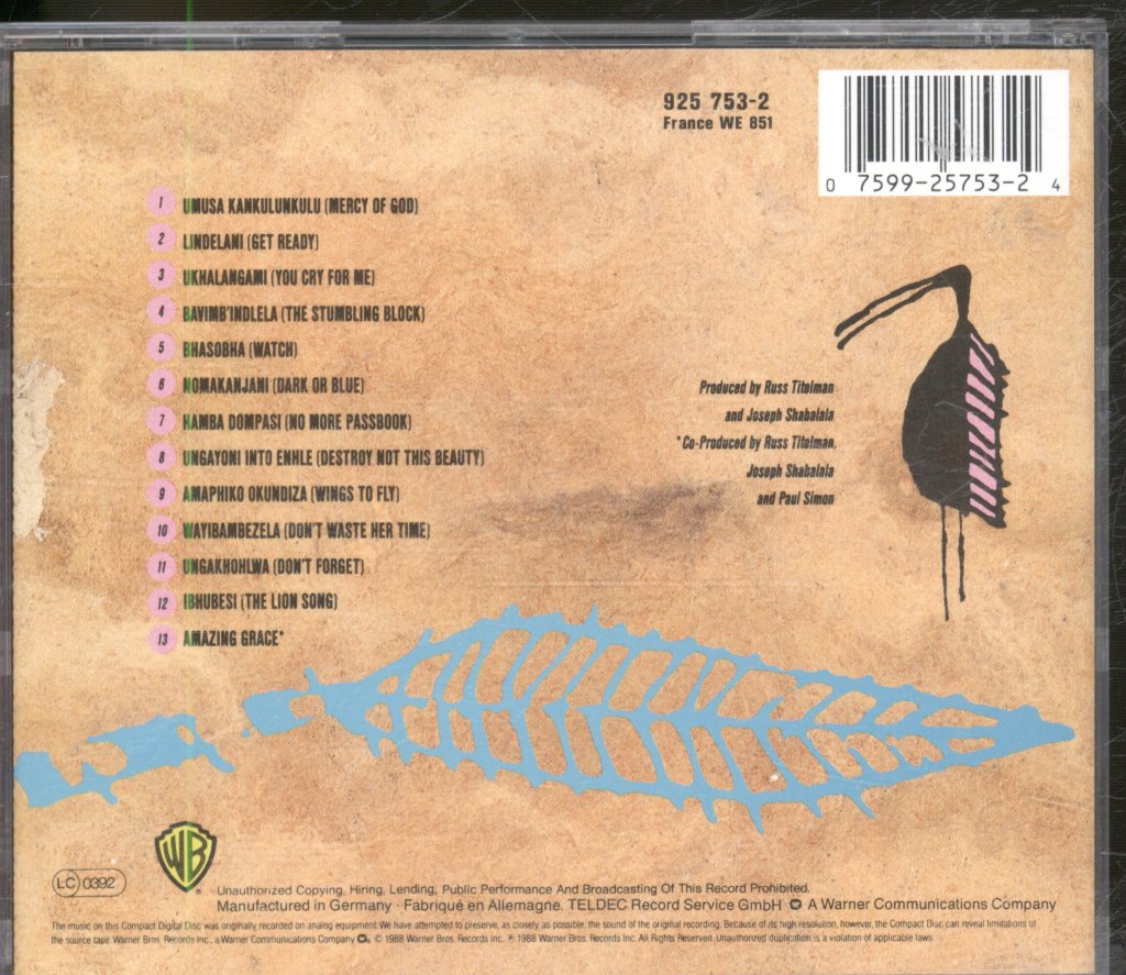 Ladysmith Black Mambazo - Journey Of Dreams - Cd