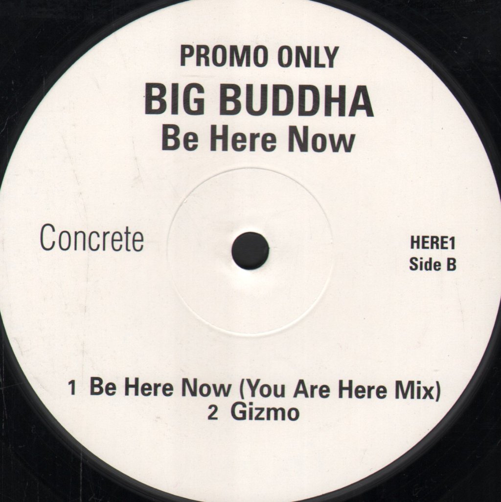 Big Buddha - Be Here Now - 12 Inch