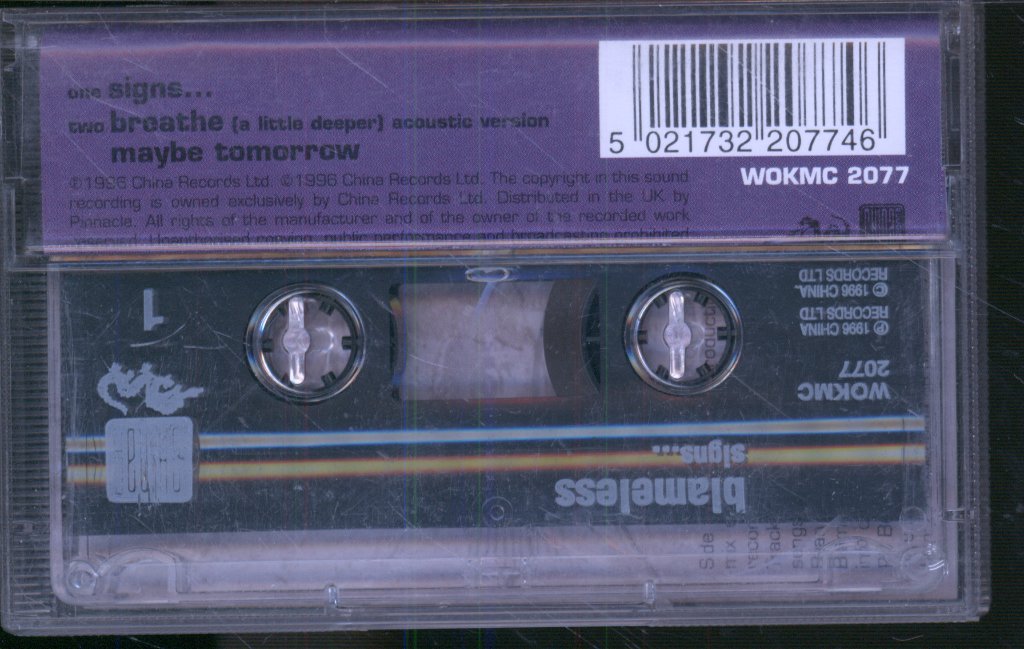 Blameless - Signs... - Cassette