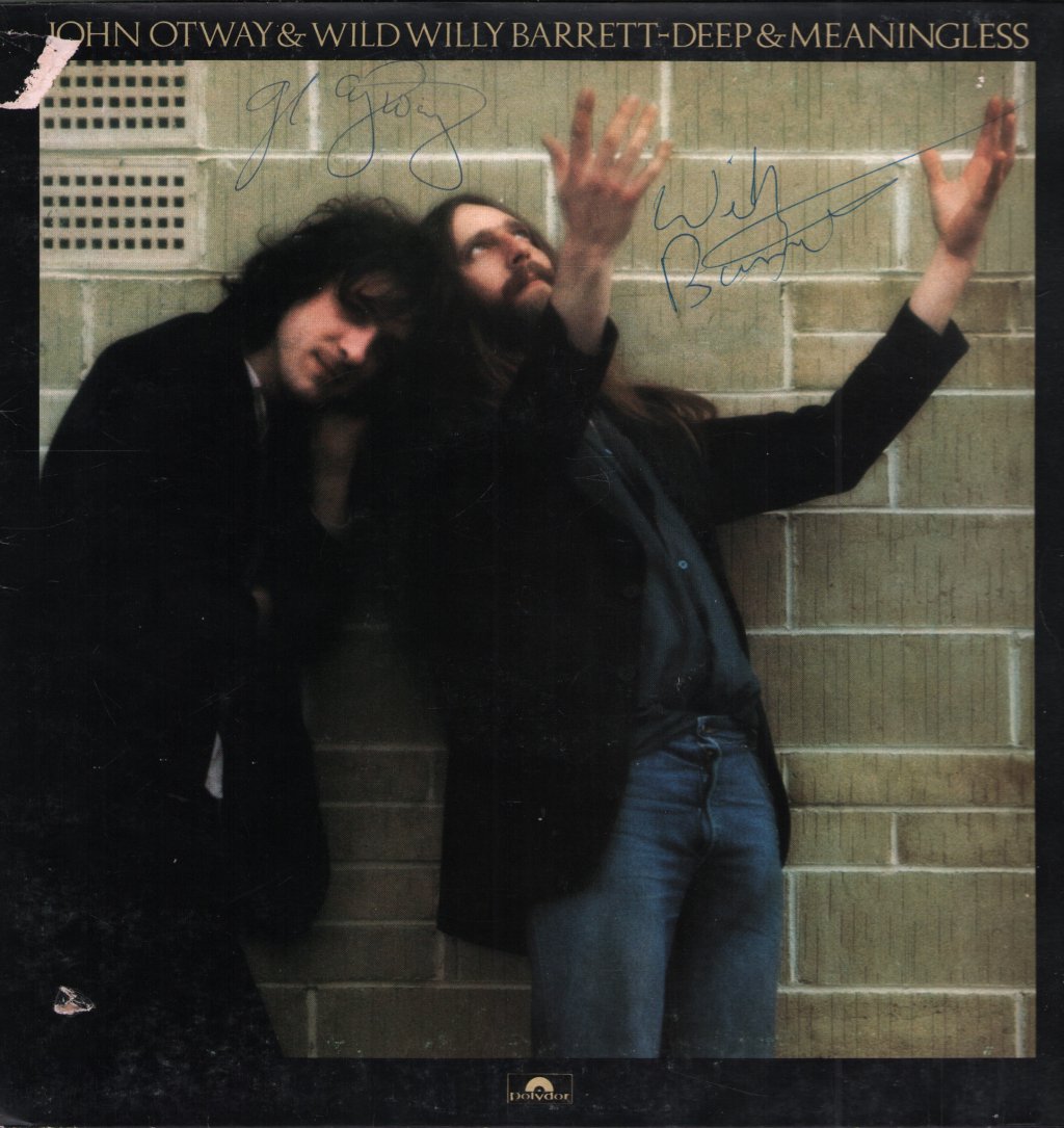 John Otway And Wild Willy Barrett - Deep And Meaningless - Lp