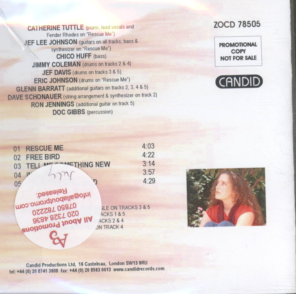 Catherine Tuttle - What Will They Find - Cdr