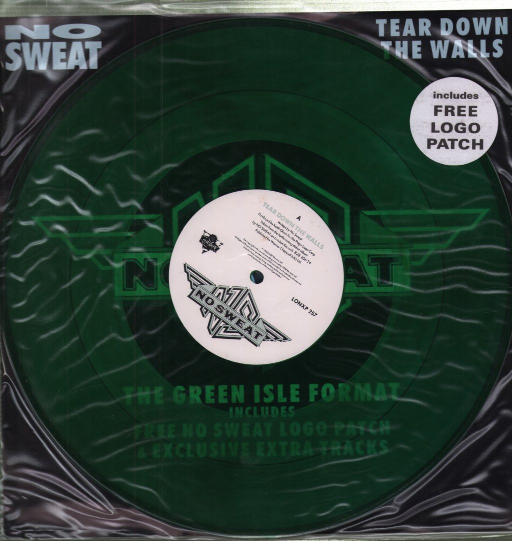 No Sweat (Rock Group) - Tear Down The Walls - 12 Inch