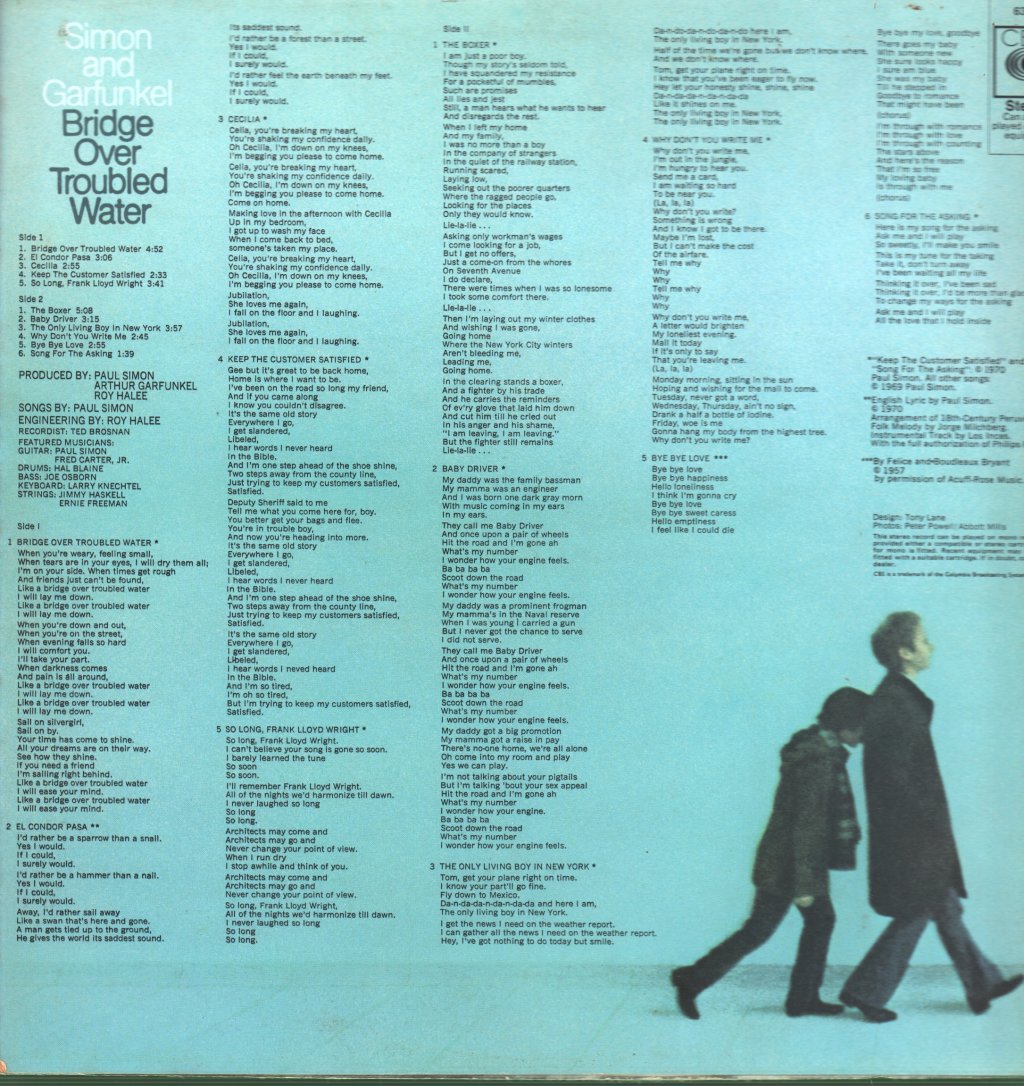 Simon And Garfunkel - Bridge Over Troubled Water - Lp