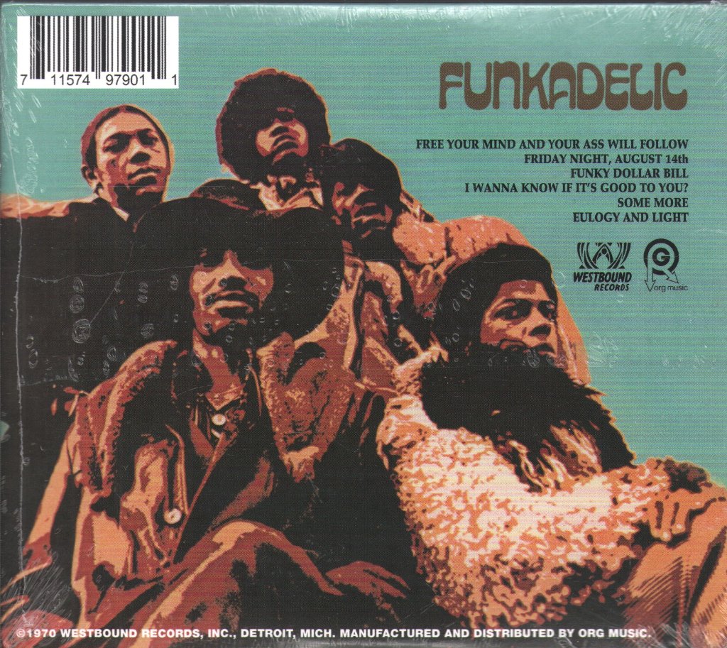 Funkadelic - Free Your Mind And Your Ass Will Follow - Cd
