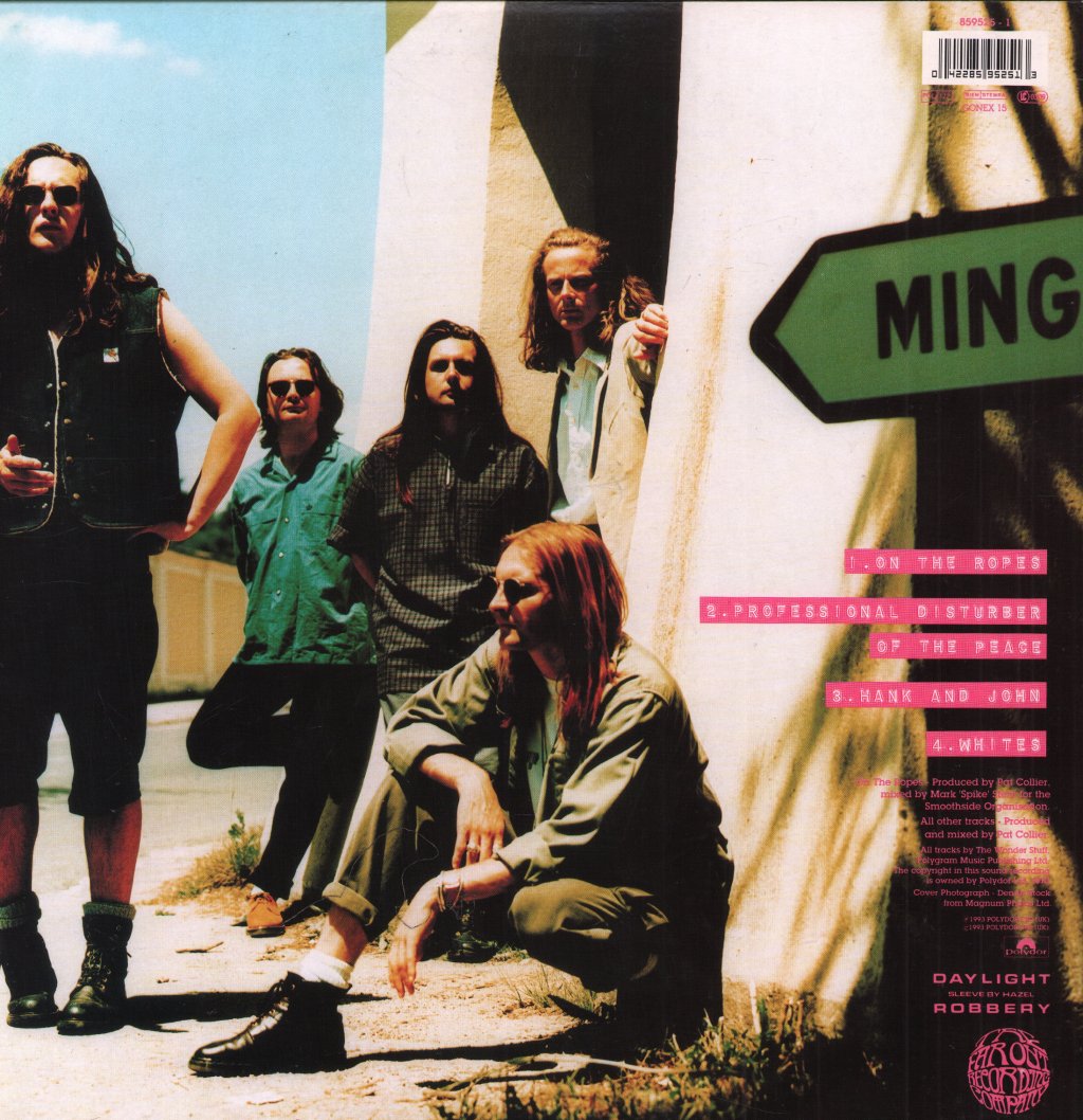 Wonder Stuff - On The Ropes E.P. - 12 Inch