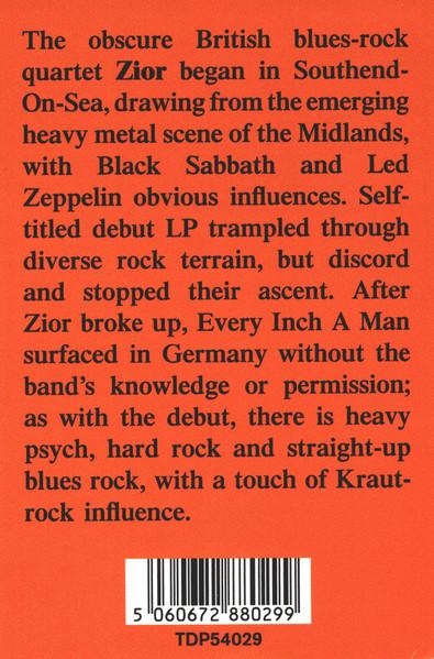 Zior - Every Inch A Man - Lp