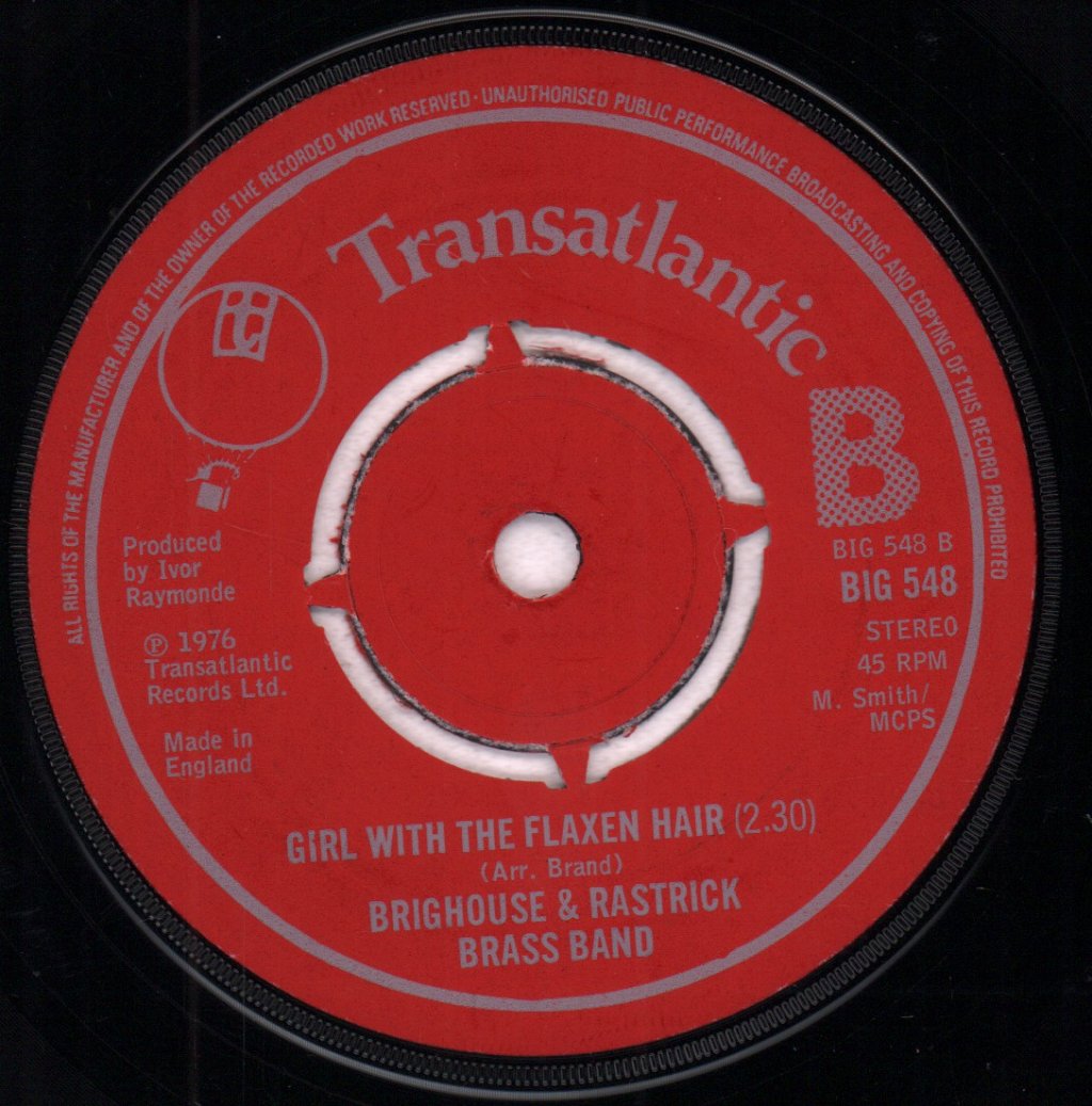 Brighouse And Rastrick Brass Band - Floral Dance - 7 Inch