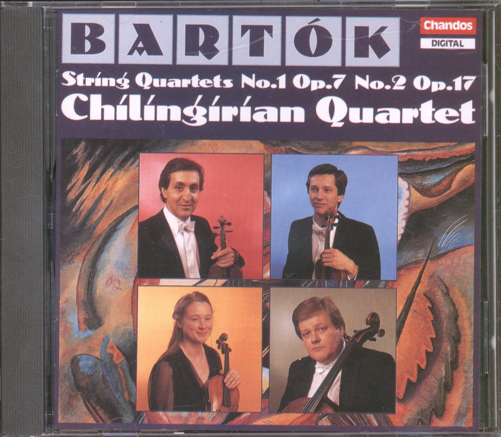 Chilingirian String Quartet - Bartok - String Quartets No.1 Op.7 No.2 Op.17 - Cd