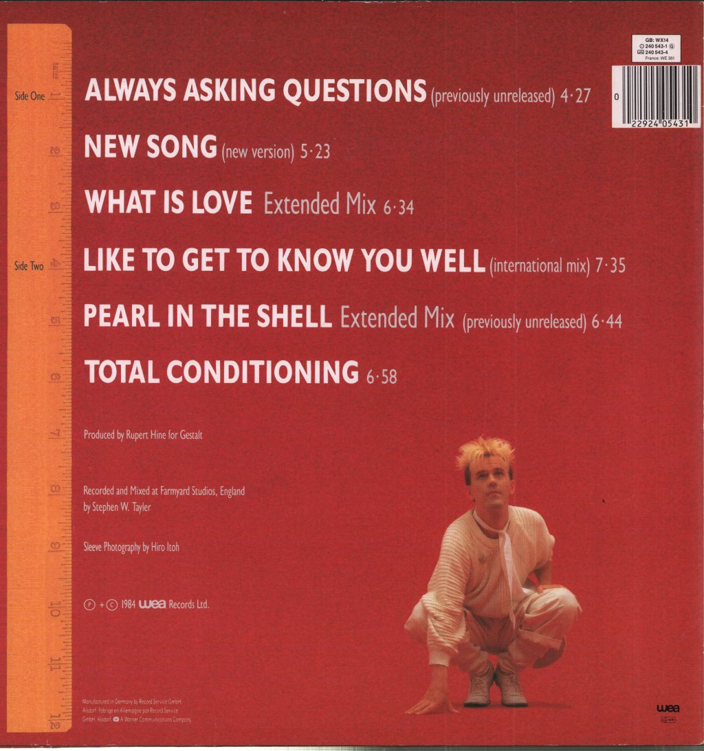 Howard Jones - 12" Album - Lp