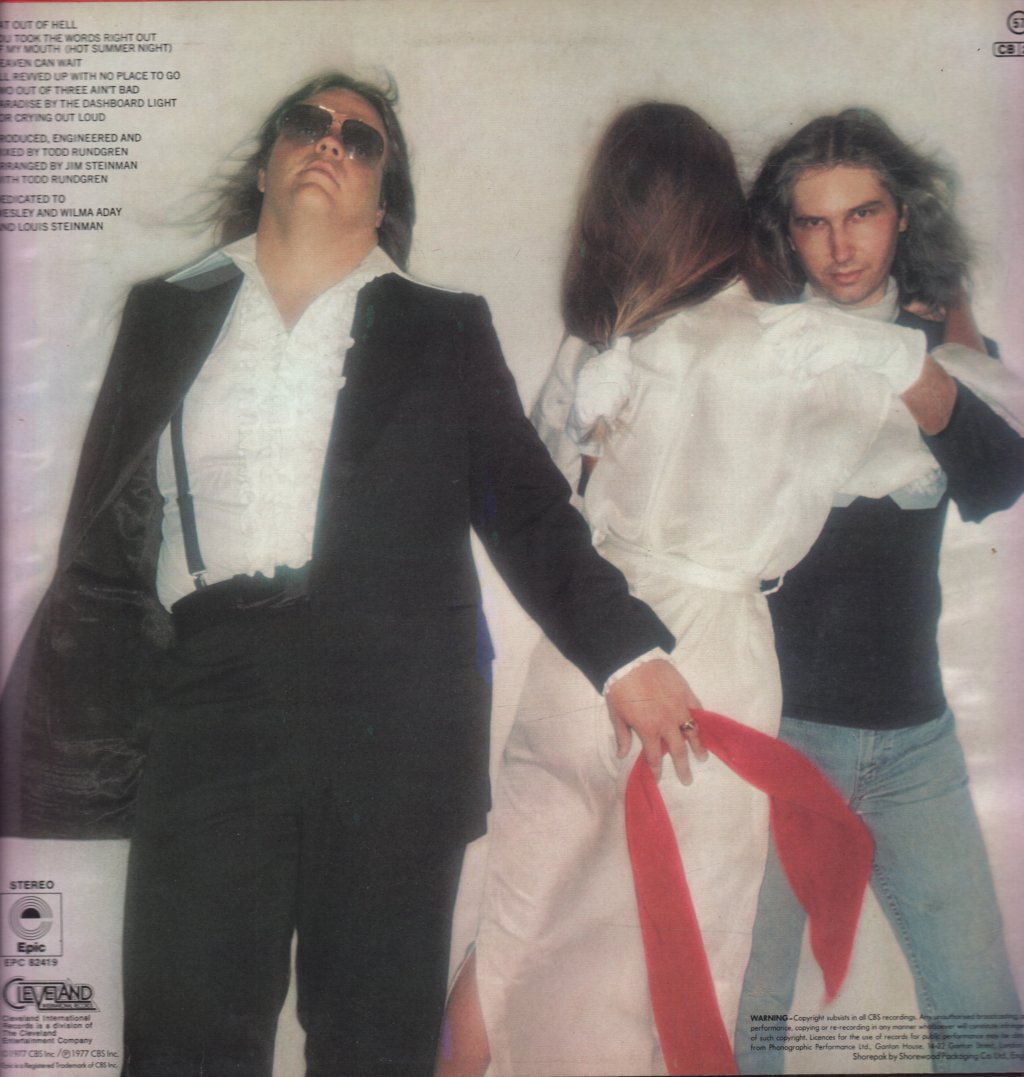 Meat Loaf - Bat Out Of Hell - Lp