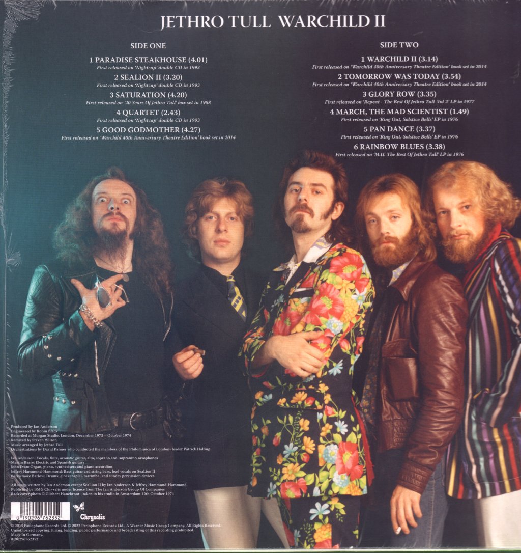 Jethro Tull - WarChild II (Steven Wilson Remix) - Lp