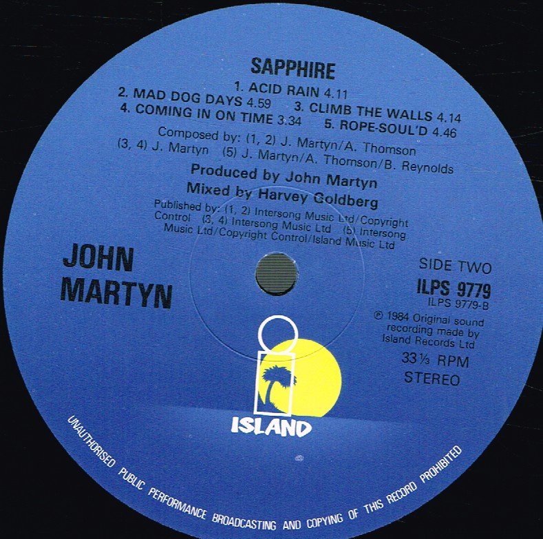 John Martyn - Sapphire - Lp