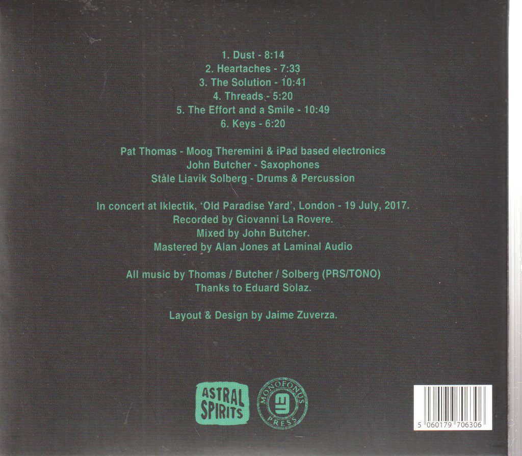 Pat Thomas - Fictional Souvenirs - Cd