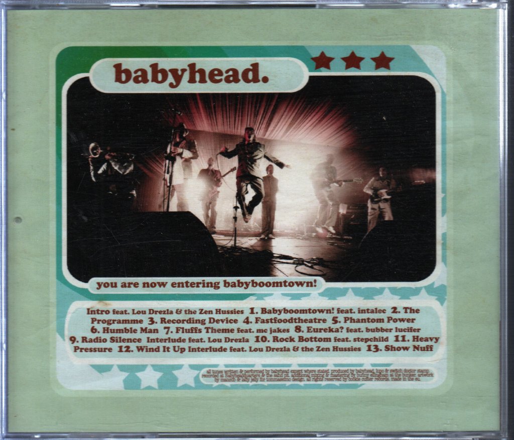 Babyhead - Babyboomtown - Cd
