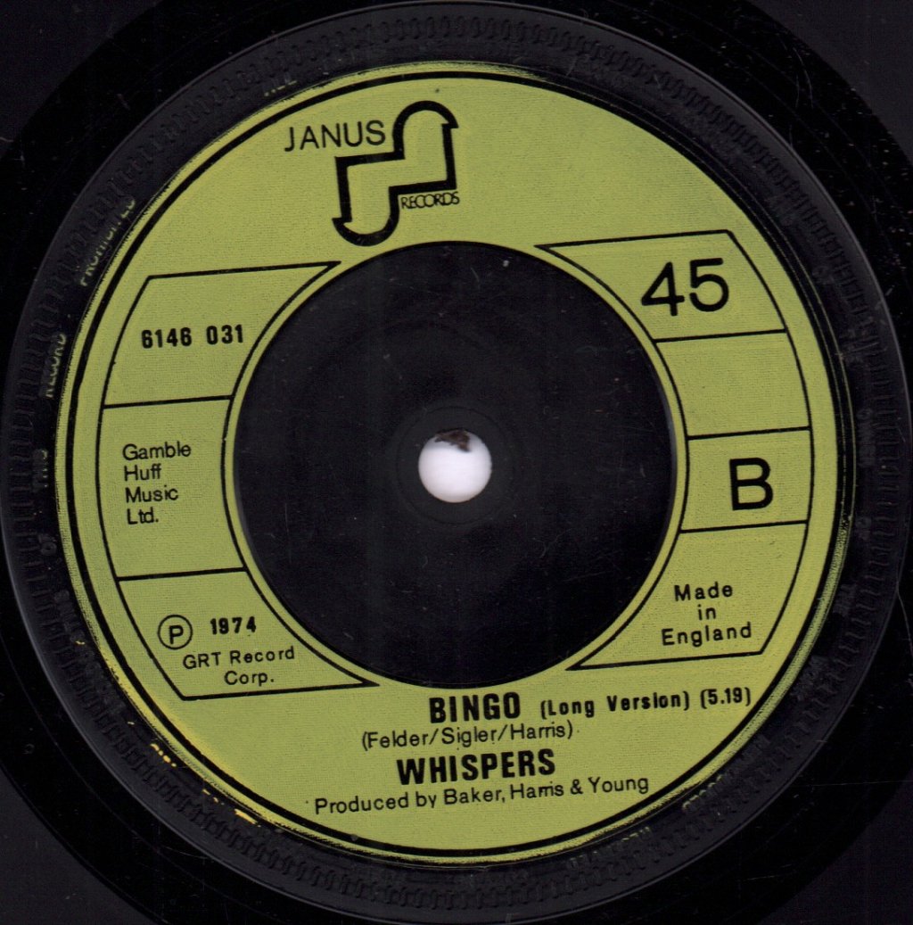Whispers - Once More With Feeling - 7 Inch