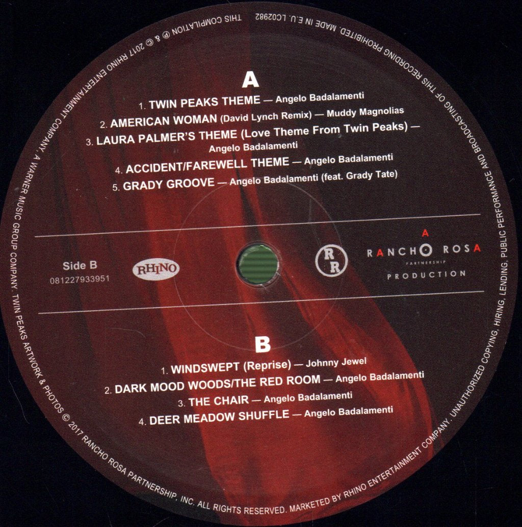 Various Artists - Twin Peaks (Limited Event Series Soundtrack) - Double Lp