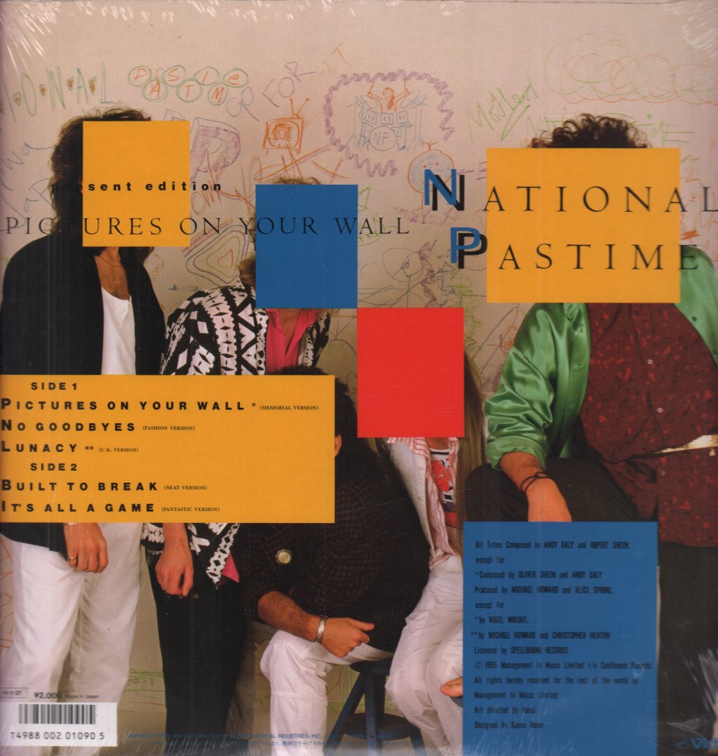 National Pastime - Pictures On Your Wall - 12 Inch
