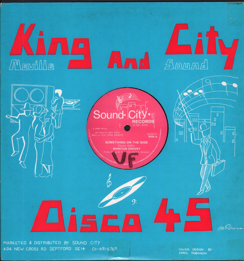 Winston Groovy - Something On The Side - 12 Inch