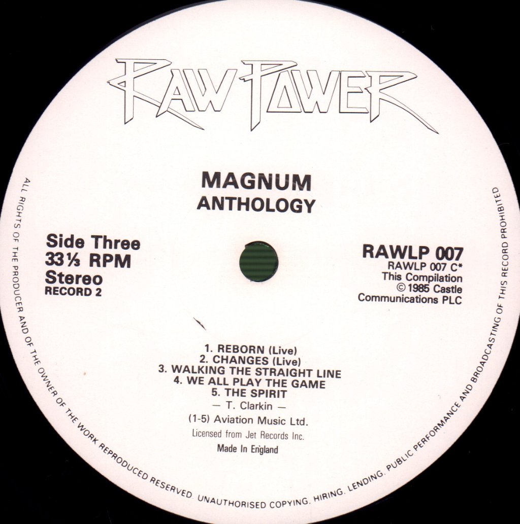 Magnum - Anthology - Double Lp