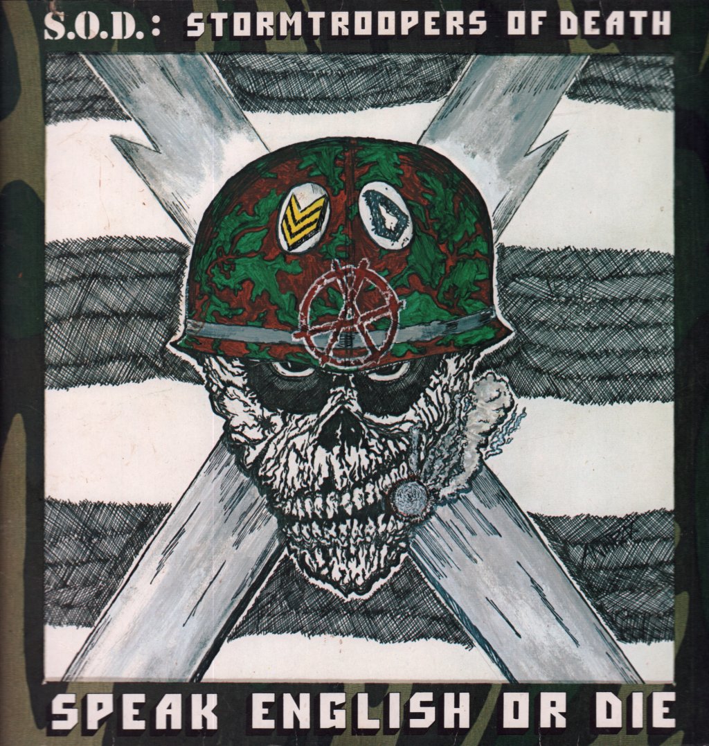 Stormtroopers Of Death - Speak English Or Die - Lp