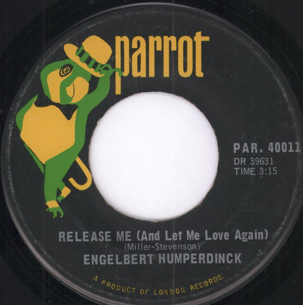 Engelbert Humperdinck - Release Me (And Let Me Love Again) - 7 Inch