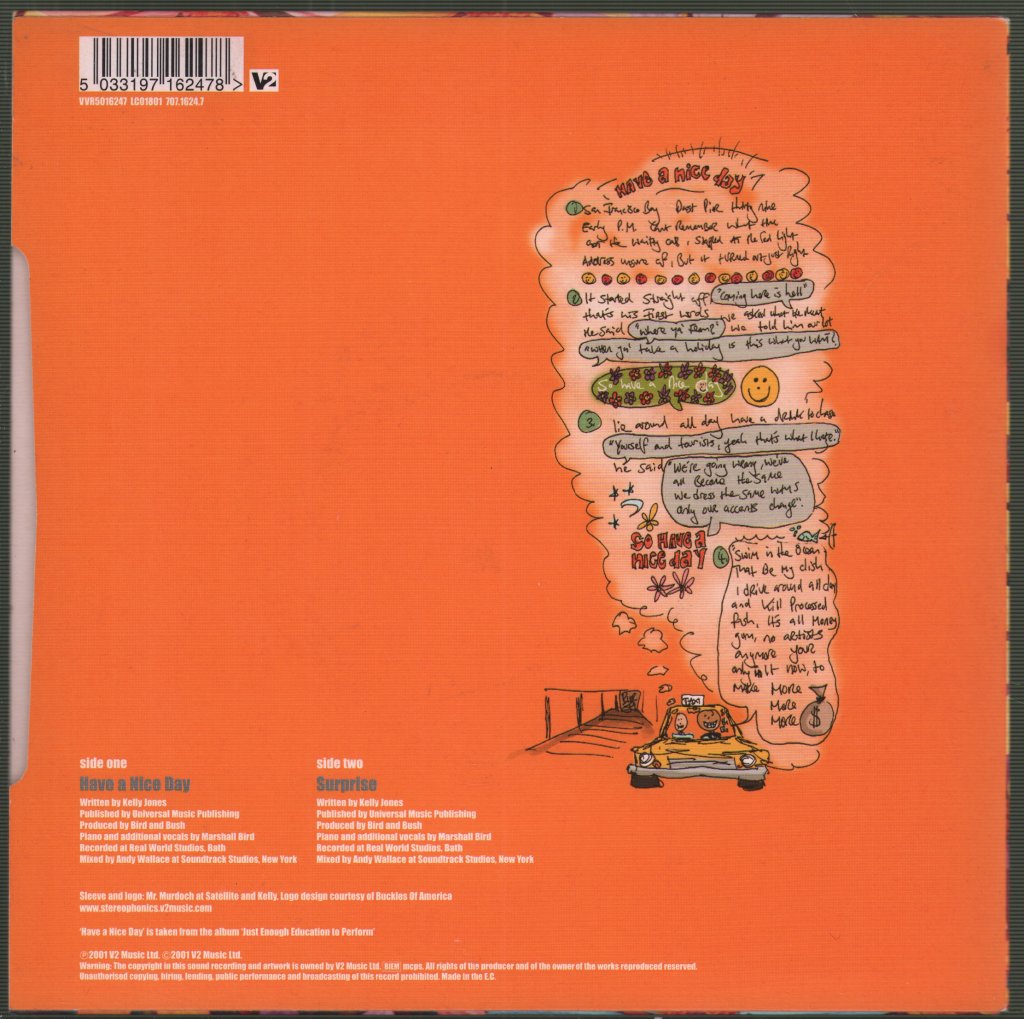 Stereophonics - Have A Nice Day - 7 Inch