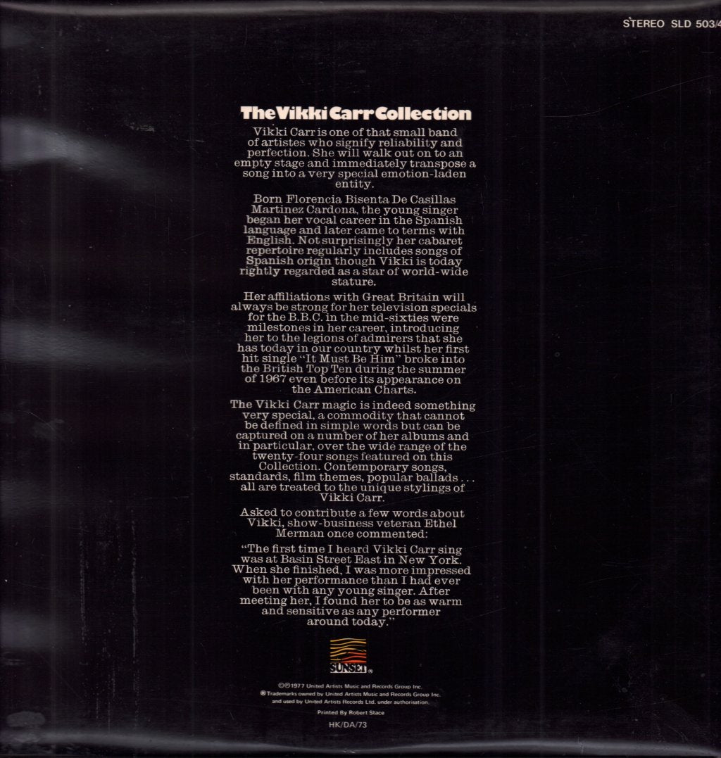 Vikki Carr - Vikki Carr Collection - Double Lp